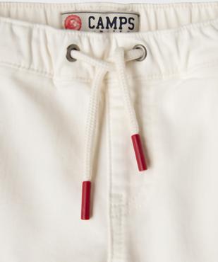 Pantalon jogger cargo taille élastique garçon - Camps United vue3 - CAMPS - GEMO