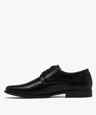 Derbies unis à lacets ronds homme vue4 - MARIO BALDANO - GEMO