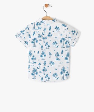 Ensemble bébé garçon 2 pièces : chemise + nœud papilllon vue3 - GEMO(BEBE DEBT) - GEMO