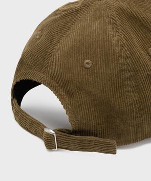 Casquette en velours côtelé homme vue2 - GEMO (ACCESS) - GEMO