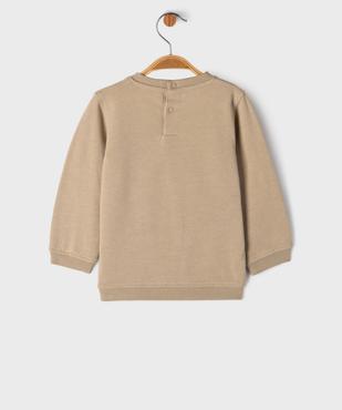 Sweat à motif skate bébé garçon vue3 - GEMO 4G BEBE - GEMO
