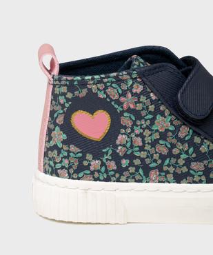 Baskets montantes en toile enduite à motifs fleuris fille - Lovely Wings vue7 - LOVELY WINGS GEMO FOR GOOD - GEMO