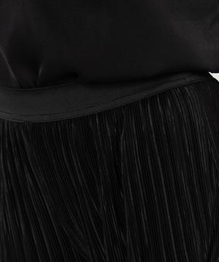 Pantalon de soirée plissé brillant femme vue2 - GEMO(FEMME PAP) - GEMO