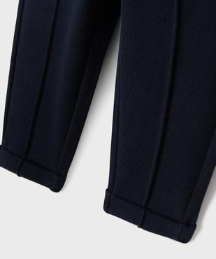 Pantalon en maille bébé garçon - LuluCastagnette vue3 - LULU CASTAGNETT - GEMO
