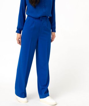 Pantalon de tailleur large femme vue1 - GEMO(FEMME PAP) - GEMO
