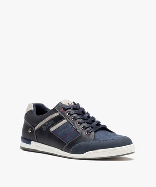 Baskets homme unies tendance denim - Lee Cooper vue2 - LEE COOPER - GEMO