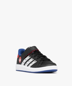 Tennis à scratch GrandCourt Spider garçon - Adidas x Marvel vue2 - ADIDAS - GEMO