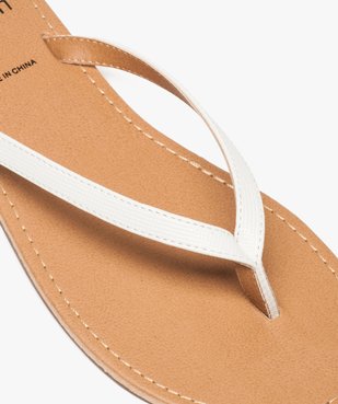 Tongs femme à petit talon plat et lanières fines - Valentina Baldano vue6 - VALENTINA BALDA - GEMO