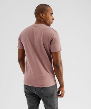Tee-shirt manches courtes imprimé en relief homme - Camps United vue3 - CAMPS - GEMO