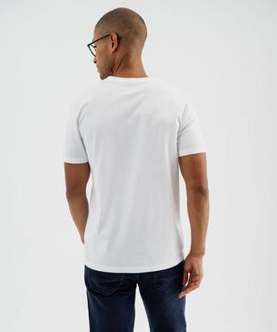 Tee-shirt à manches courtes et col V homme vue10 - GEMO 4G HOMME - GEMO