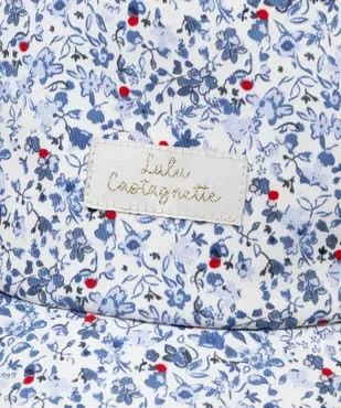 Casquette à motifs fleuris fille - LuluCastagnette vue3 - LULU CASTAGNETT - GEMO