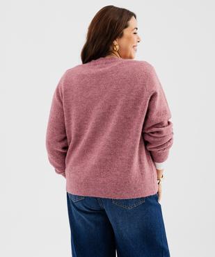 Gilet ajouré femme grande taille vue3 - GEMO 4G GT - GEMO