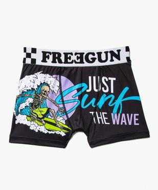 Boxer en microfibre motif surf garçon - Freegun vue1 - FREEGUN - GEMO