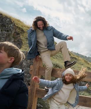 Doudoune à capuche et col montant homme vue2 - GEMO 4G HOMME - GEMO