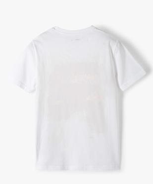 Tee-shirt garçon à manches courtes avec motif surf vue3 - GEMO (JUNIOR) - GEMO