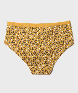 Shorty à motif léopard fille (lot de 3) vue2 - GEMO 4G FILLE - GEMO