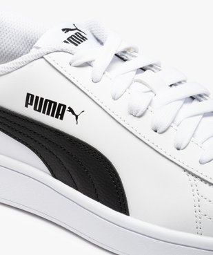 Baskets homme dessus cuir bicolore – Puma Smash vue6 - PUMA - GEMO