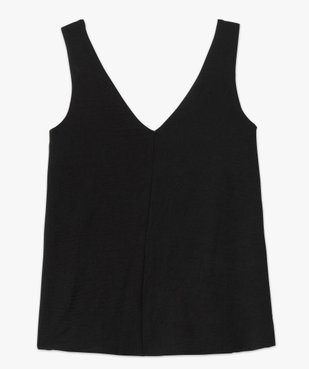 Blouse droite fluide à bretelles et col V femme vue4 - GEMO(FEMME PAP) - GEMO