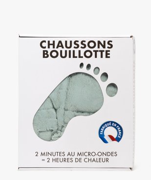 Chaussons bouillotte à chauffer au micro-ondes vue1 - AUTRES MARQUES - GEMO
