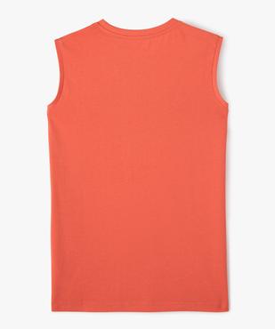 Débardeur en coton à motif estival garçon vue3 - GEMO (JUNIOR) - GEMO