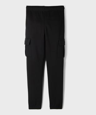Pantalon de jogging coupe cargo garçon vue3 - GEMO (JUNIOR) - GEMO