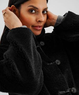 Blouson en fourrure imitation femme vue2 - GEMO 4G FEMME - GEMO