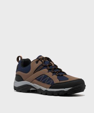 Baskets style trekking tige basse homme - 5 Miles vue2 - 5 MILES - GEMO