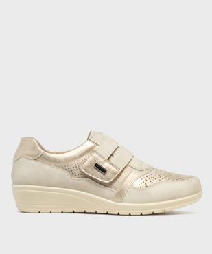 Derbies confort look sport à bride scratch femme vue1 - G'FLEX - GEMO