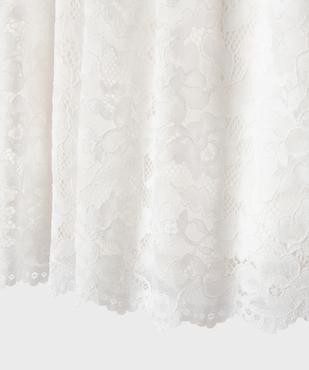 Jupe longue en dentelle à taille élastiquée fille vue2 - GEMO (ENFANT) - GEMO