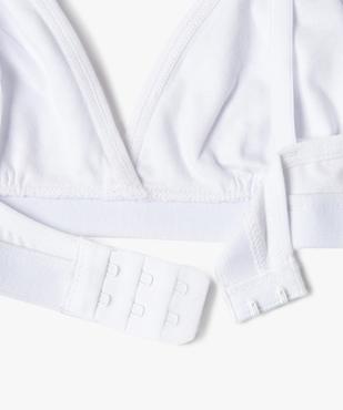 Soutien-gorge triangle à fines bretelles fille vue3 - GEMO 4G FILLE - GEMO