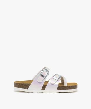 Mules à brides croisées et irisées fille vue1 - LOVELY WINGS GEMO FOR GOOD - GEMO