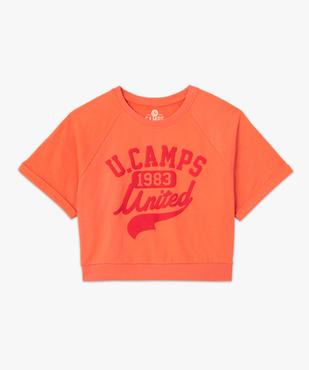 Sweat femme court à manches courtes – Camps United vue4 - CAMPS UNITED - GEMO