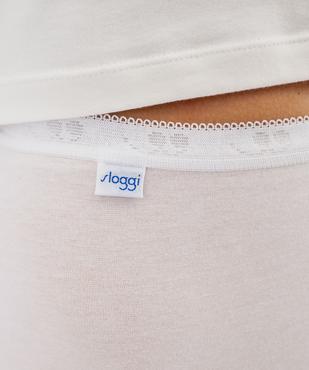 Culotte maxi en coton stretch femme (lot de 2) - Sloggi vue3 - SLOGGI - GEMO