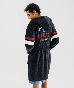 Robe de chambre en velours homme - Camps United vue3 - CAMPS - GEMO