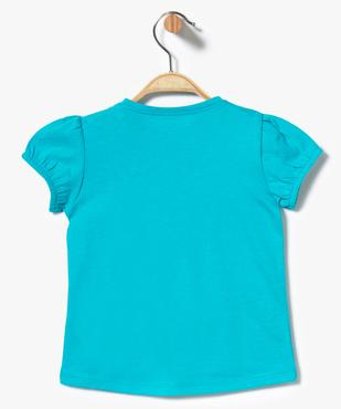 Tee-shirt à manches courtes élastiquées avec motifs sur l'avant vue2 - GEMO(BEBE DEBT) - GEMO