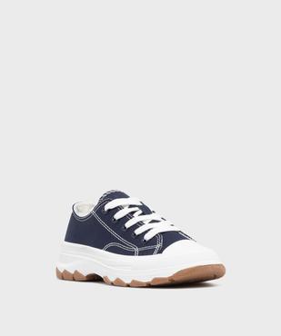 Baskets en toile sur semelle épaisse fille - Lovely Wings vue2 - LOVELY WINGS GEMO FOR GOOD - GEMO