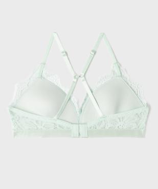 Soutien-gorge triangle en dentelle à bretelles multi-positions fille vue3 - GEMO (JUNIOR) - GEMO