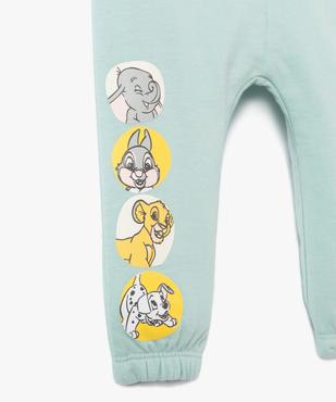 Pantalon bébé en molleton douillet imprimé - Disney vue2 - DISNEY BABY - GEMO
