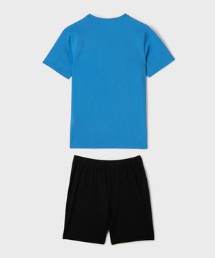 Pyjashort en jersey de coton imprimé garçon - Fortnite vue3 - FORTNITE - GEMO