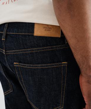 Jean en coton coupe Regular homme vue6 - GEMO (HOMME) - GEMO