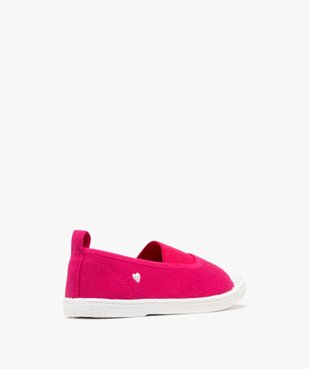 Chaussures en toile avec élastique et bout renforcé fille vue5 - LOVELY WINGS - GEMO