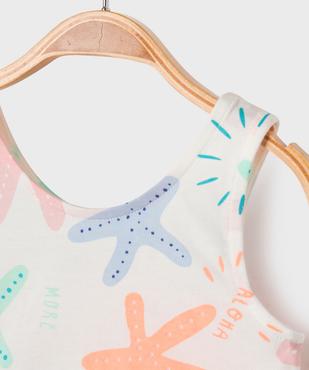 Débardeur à motifs bébé fille vue2 - GEMO 4G BEBE - GEMO