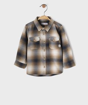 Chemise à carreaux bébé garçon - LuluCastagnette vue1 - LULUCASTAGNETTE - GEMO