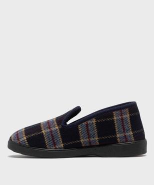 Chaussons confort à motif tartan homme vue4 - G'FLEX GEMO FOR GOOD - GEMO