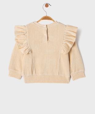 Sweat de Noël bébé fille vue3 - GEMO(BEBE DEBT) - GEMO