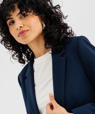 Veste de blazer coupe cintrée femme vue2 - GEMO(FEMME PAP) - GEMO