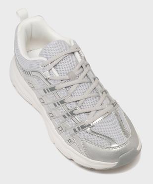 Baskets de running légères en mesh homme - 5 Miles vue5 - 5 MILES - GEMO