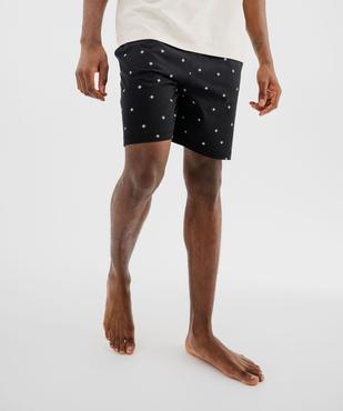 Short de pyjama à motifs étoiles mixte vue4 - GEMO 4G FEMME - GEMO