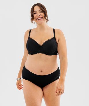 Soutien-gorge emboitant à armatures femme grande taille vue3 - GEMO(HOMWR FEM) - GEMO