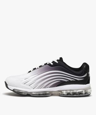 Baskets homme dessus mesh à semelle bulle d’air – Airness vue3 - AIRNESS - GEMO